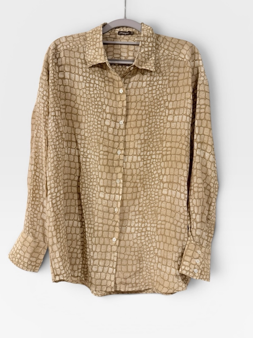 J. McLaughlin Silk Blouse - Picture 3 of 6